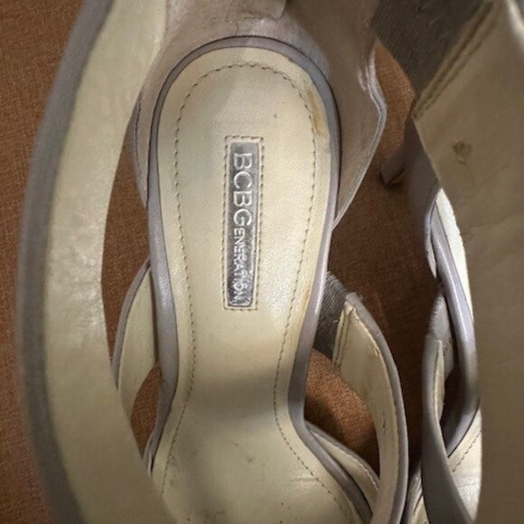 BCGB Generation Ziggy Pointed Toe Heels Grey - 8 - Picture 5 of 5